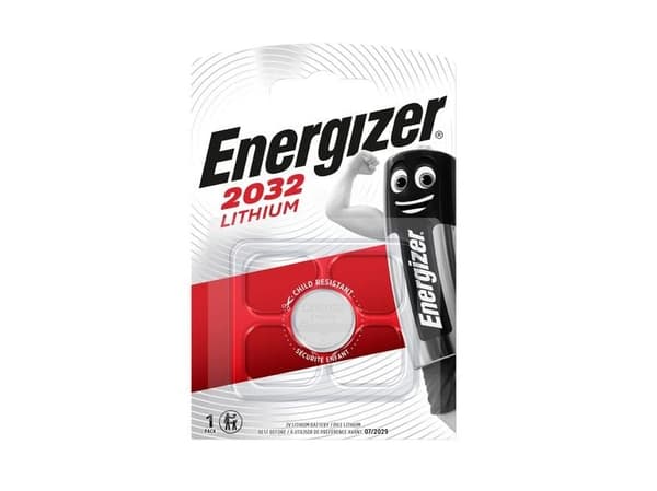 Energizer CR2032, Litium, 1 kpl