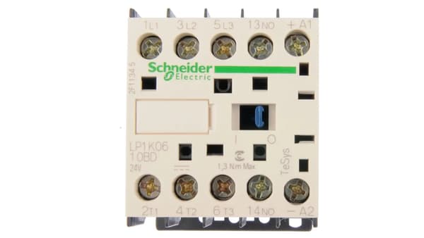 Effektkontaktor 6A 3P 24V DC 1Z 0R LP1K0610BD
