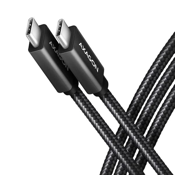 Axagon USB-C USB-kabel - USB-C 1 m Svart (BUCM32-CM10AB)