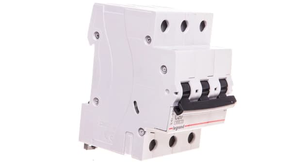 Afbryder 3P C 20A 6kA AC S303 C20 RX3, Legrand