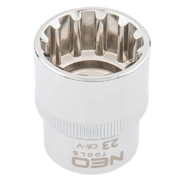 Neo Spline Topnøgle 1/2\" 23mm (08-595)
