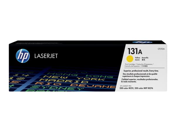 Alkuperäinen mustepatruuna HP T131A Keltainen