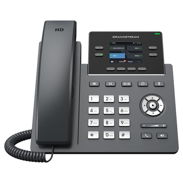 GRP2612 Giga IP-puhelin, värinäyttö, HD-ääni, PoE