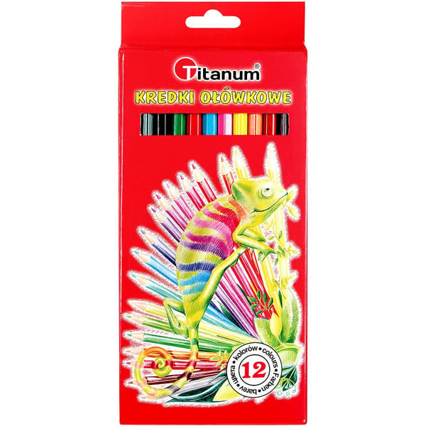 Blyanter \"Chameleon\" 12 farver sekskantede