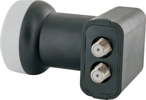 Schwaiger Twin LNB harmaa
