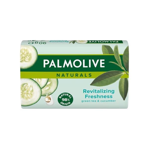 Palmolive Sæbe i terninger Grøn Te og Agurk 90g