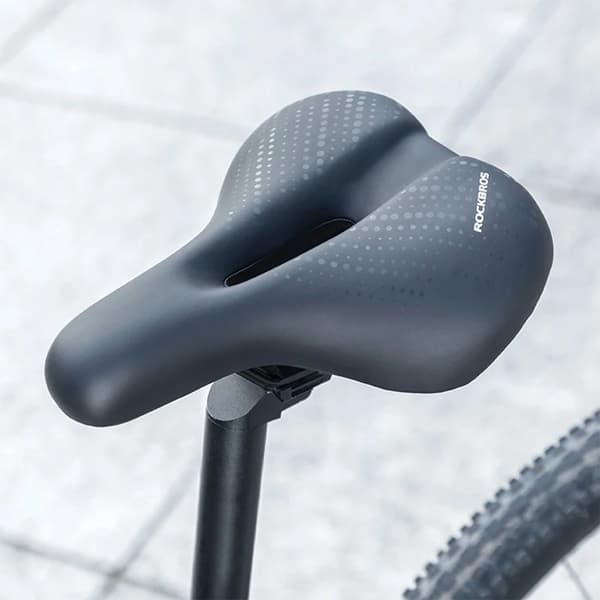 Rockbros 38218916001 MTB-pyörän satula - musta