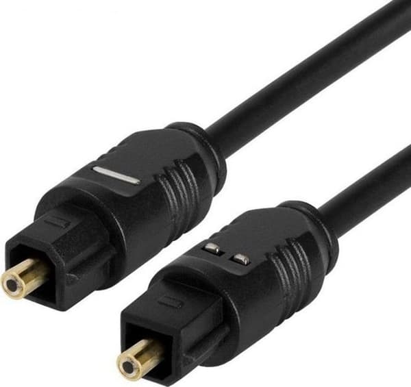 Kabel Mozos Toslink - Toslink 1,8m sort (KO-1)