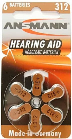 ANSMANN batteri - 6 - Zinc-luft