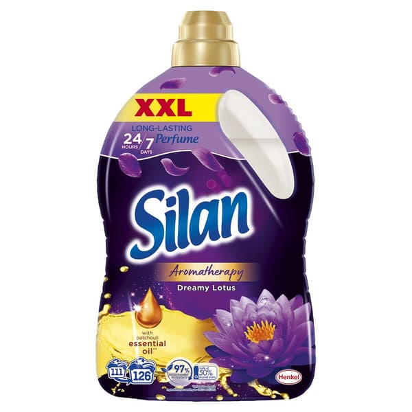 Sköljmedel Silan Dreamy Lotus, 2,772 l