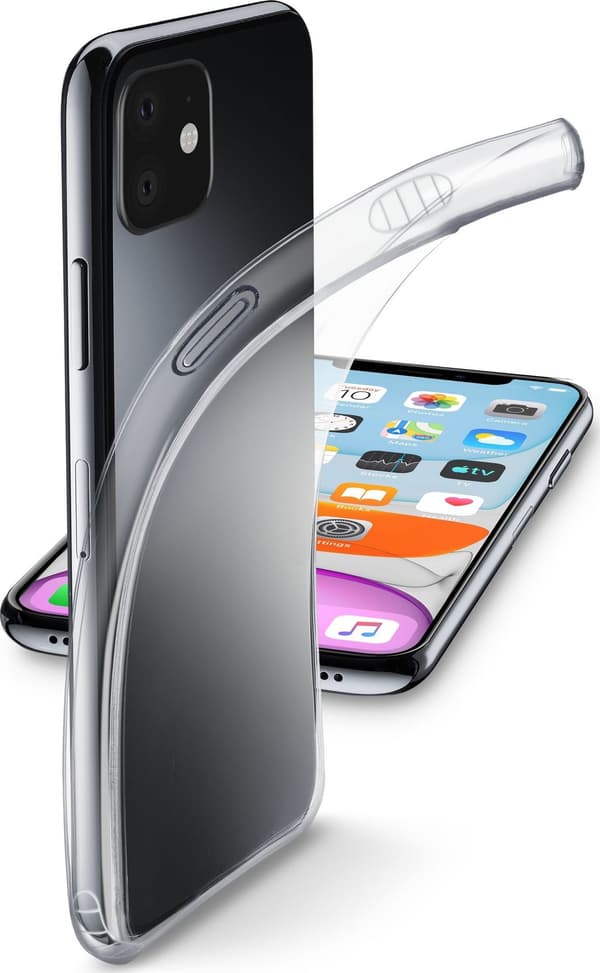 Cellularline Fine - iPhone 11 Cover (Transparent)