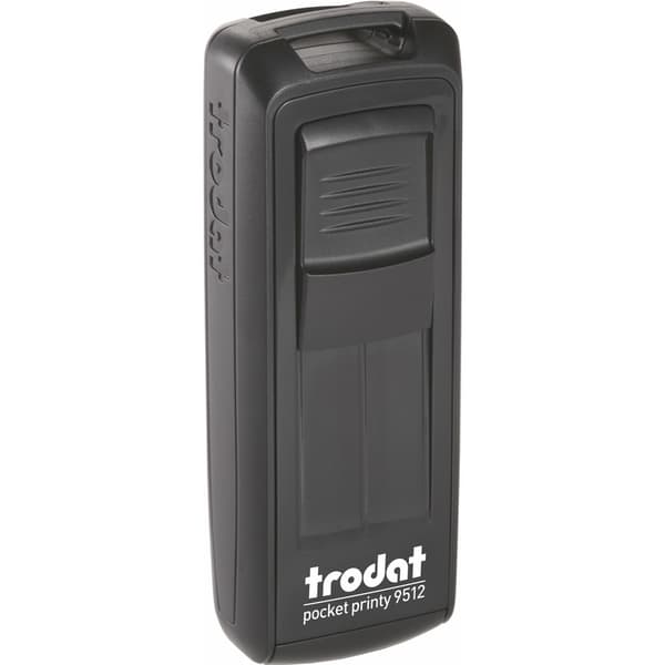 Leimasin Trotat Pocket Printy 9512 musta