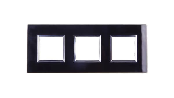 KOS Dante trippel glasram Svart Glas (4509183)
