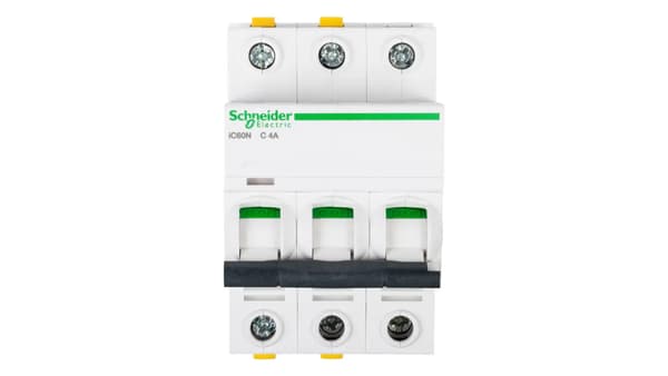 Schneider Electric effektkontakt IC60N 3P 4A C 6KA - A9F04304