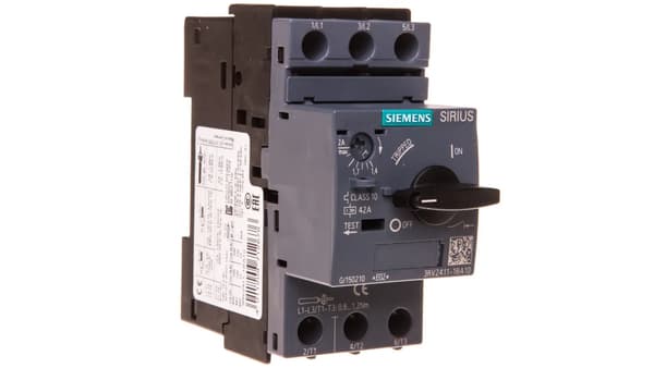 Motorafbryder 3P 0.75kW 1.4-2A S00 3RV2411-1BA10