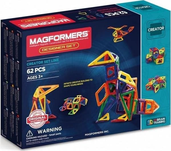 MAGFORMERS MAGFORMERS CREATOR DESIGNER 62 STK. (63081)