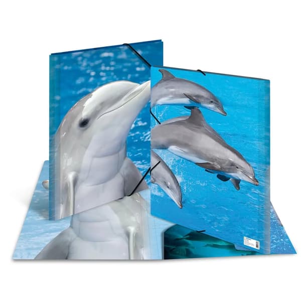 Herma Mappe Sammelmappe A3 Delfin Polypropylen