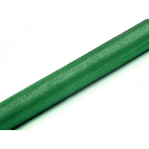 Organza Gladka, grön bredd, 0,36 x 9m (1 st/9 mb.)