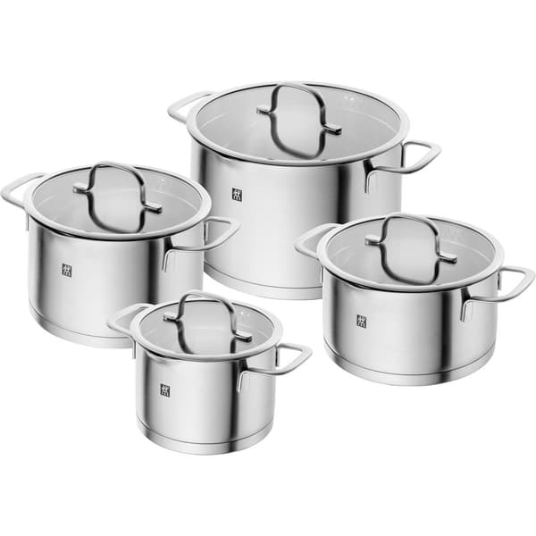 ZWILLING Set med 4 TrueFlow-grytor