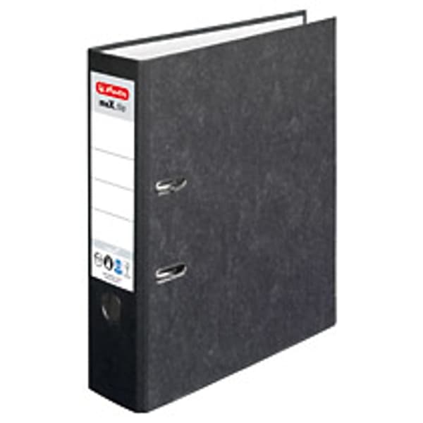 Herlitz ringbind A4 80mm sort (5171806)