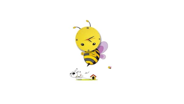 BEE LED CLOCK børnelampe 0.6W LED ML145 Milagro