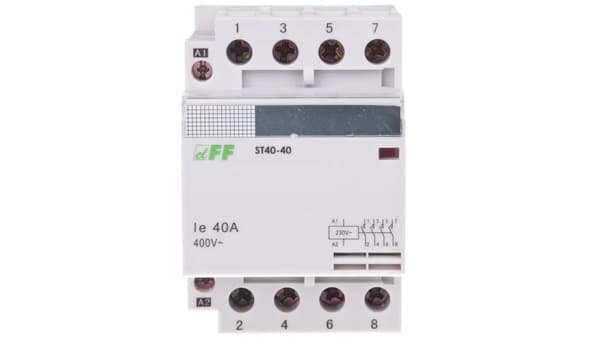 Modulær kontaktor 40A 4S 0B 230V AC ST40-40