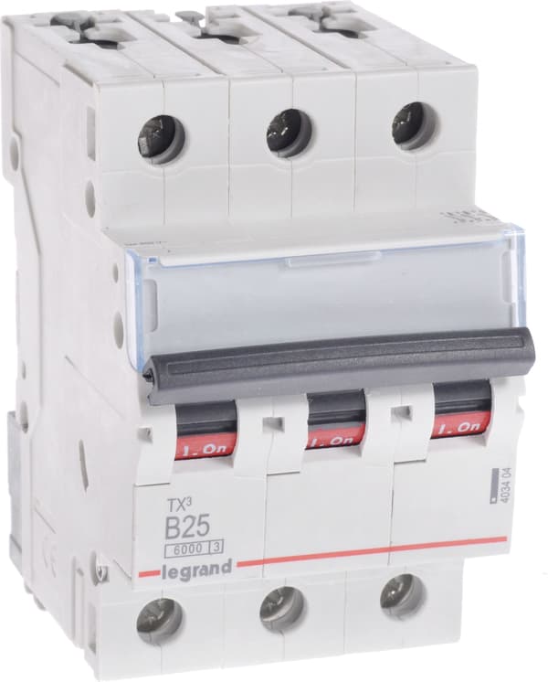 Legrand Adapterafbryder S303 B25 TX3 25A 6kA 403404