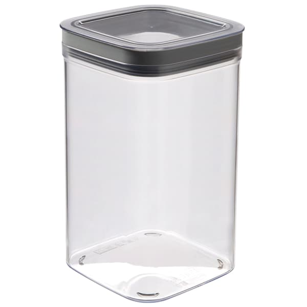 CURVER DRY CUBE LØS BEHOLDER 1,8L /GENNEMSIGTIG/ MØRKEGRÅ