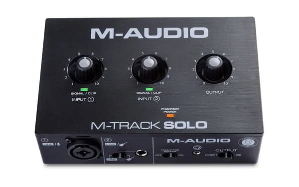 M-AUDIO M-Track SOLO - USB-ljudgränssnitt
