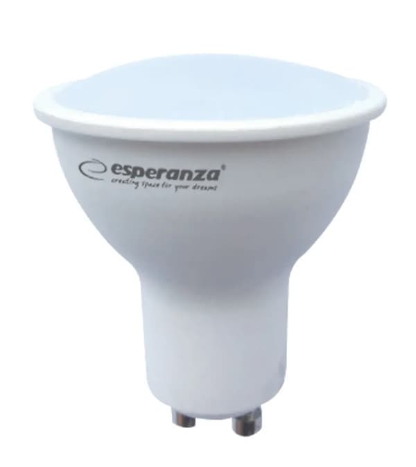ESPERANZA LED-LJUS GU10 6W