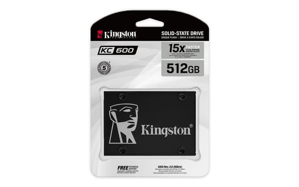 Kingston SSD KC600 - 512 GB - 2.5\" - SATA 6 GB/s
