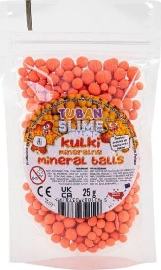 Mineraalipallot 25g - oranssi TUBAN