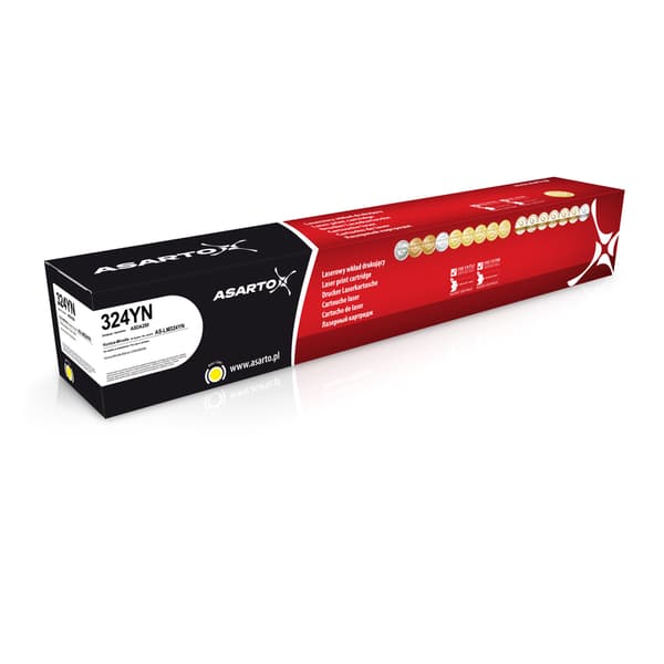 Asarto Toner för Konica-Minolta 324YN | A8DA250 | 26000 sidor | gul