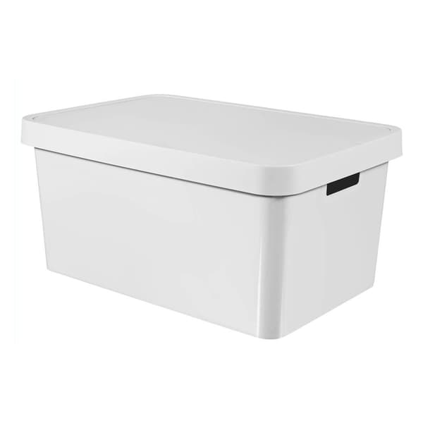 Behållare med lock Curver Infinity 45L vit