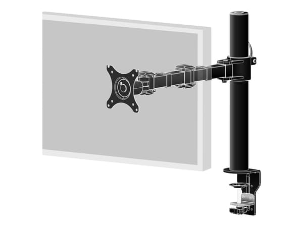 Iiyama DS1001C-B1 - skrivebordsmontering (justerbar arm)
