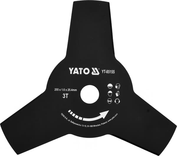 YATO SKIVE TIL TRIMMER 255mm 25.4mm
