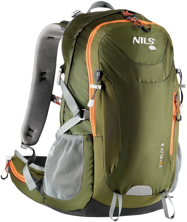Vandringsryggsäck NILS Camp NC1917 grön Rambler 40l