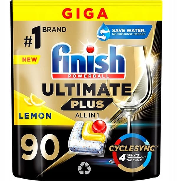 Astianpesukapselit Finish 90 kpl