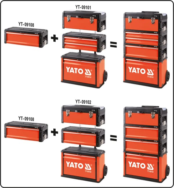 Yato Verktygslåda YT-09108