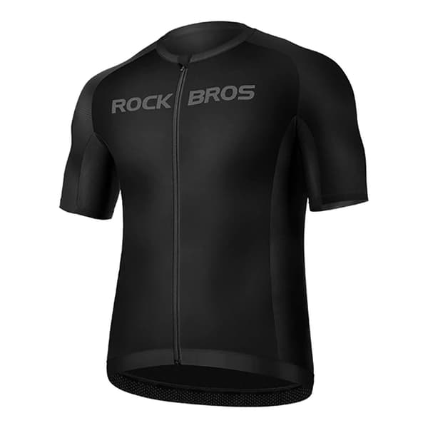 Rockbros 15120002004 Kortærmet cykeltrøje XL – Sort