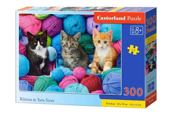Puslespil 300 Killinger i Garnbutik CASTOR