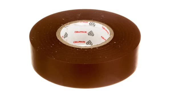 Cellpack Isoleringstejp 128 PVC brun 25m (145805)
