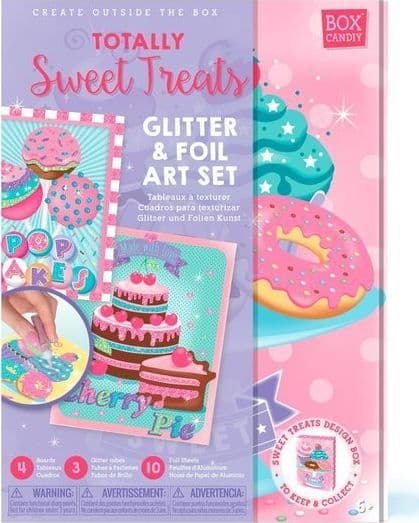 Kunstnerisk Glitter Cookies Sæt