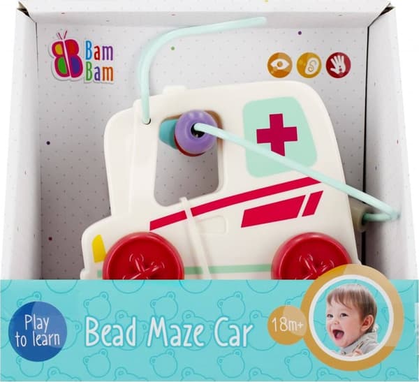 BAM BAM Køretøjslabyrint Ambulance