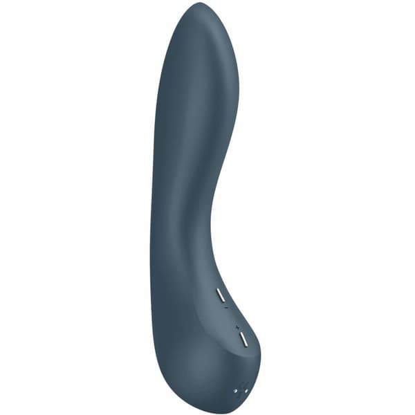 Satisfyer G-Spot Wave 4 Intimmaskine, 12 Tilstande, Mørkegrå, Silikone