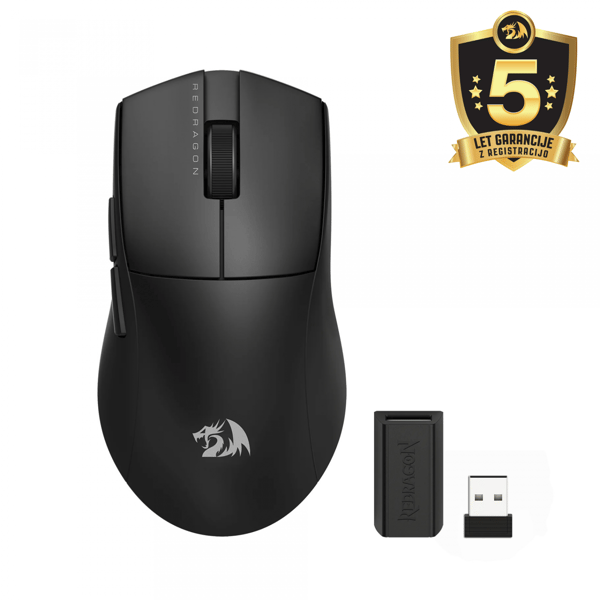 MUS - REDRAGON K1NG PRO M916-PRO-1K TRÅDLØS SORT