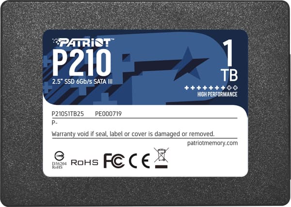 Patriot P210 - 1TB - SATA 6 Gb/s