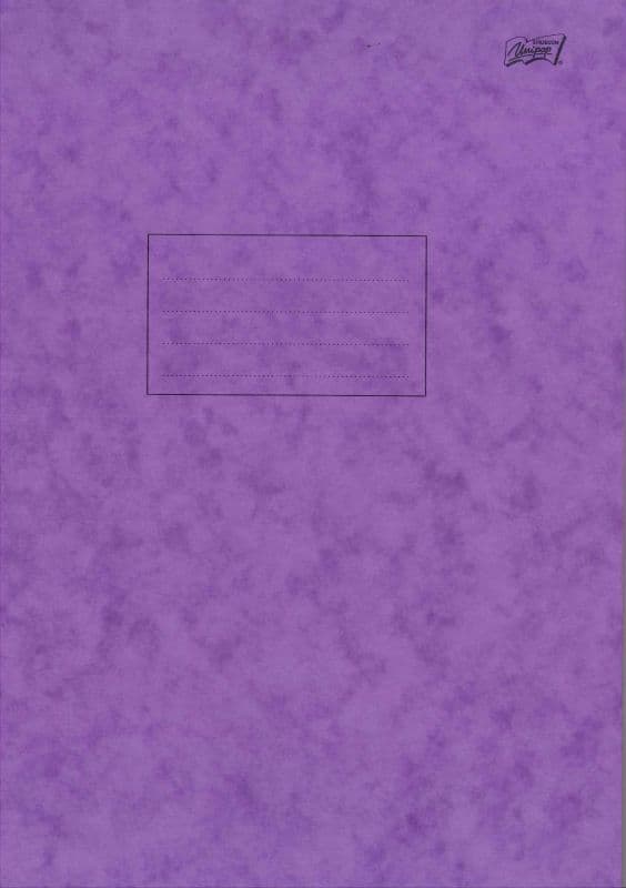 Notesbog A4 60k gitter preszpan mix pris for 1 stk
