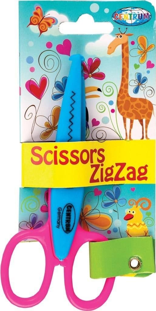 Lasten sakset Zig Zag 135mm CENTER
