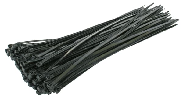 PLASTIKSTRAPSER PA6.6 100STK. SORT 430*4.8